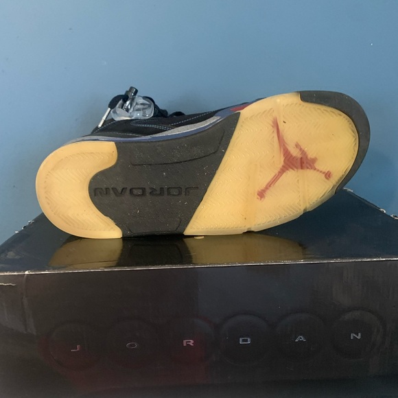 NIKE AIR JORDAN RETRO BLACK RED BLUE SIZE 10.5 - Picture 6 of 9
